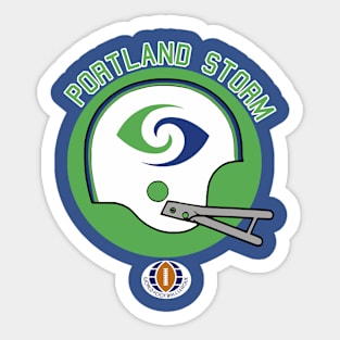 Portland Storm  (World Football League) 1974 Sticker